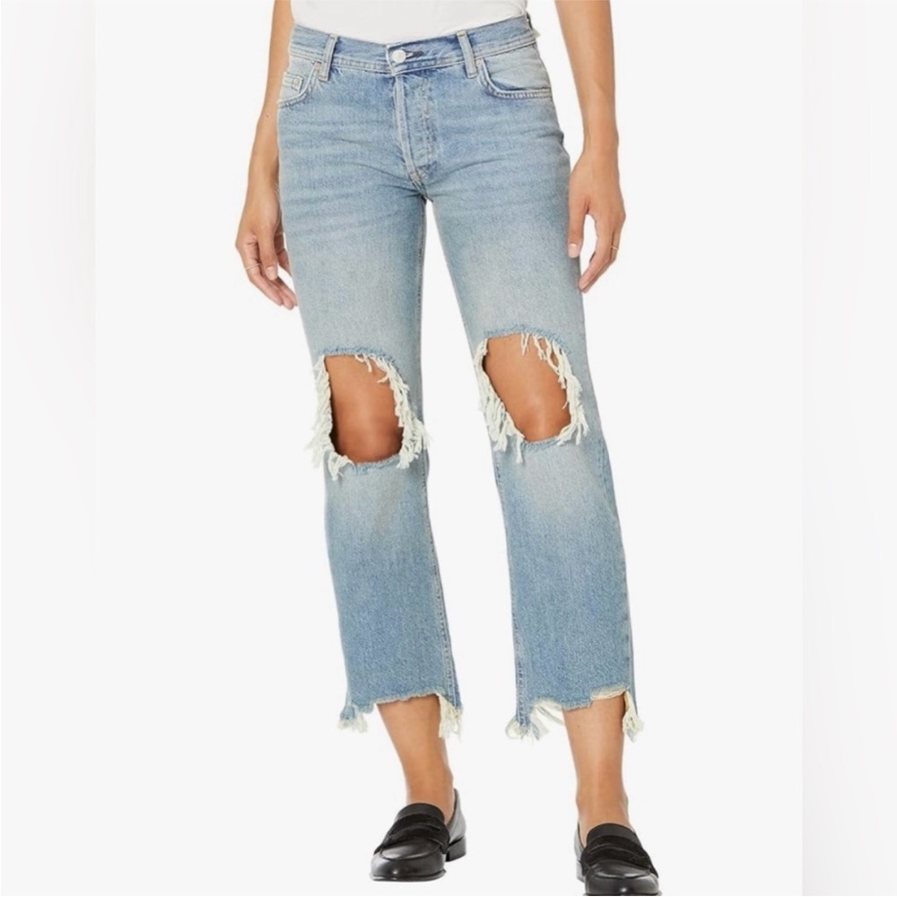 Free People Light Wash Jeans